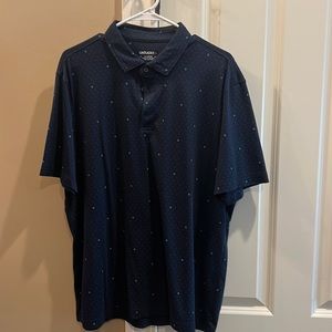 UntuckIT navy blue mens X-Large polo. Never been worn.